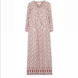 ANINE BING silk maxi Darcy dress XS/S NWT